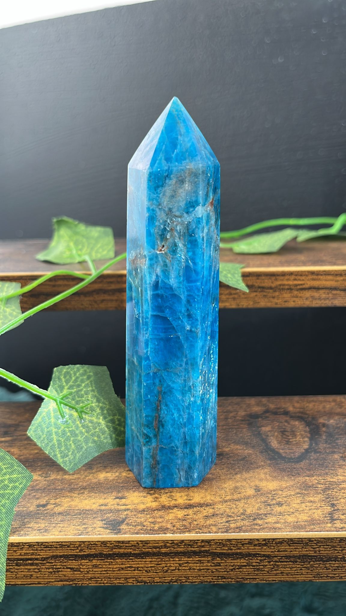 Blue Apatite Tower #1