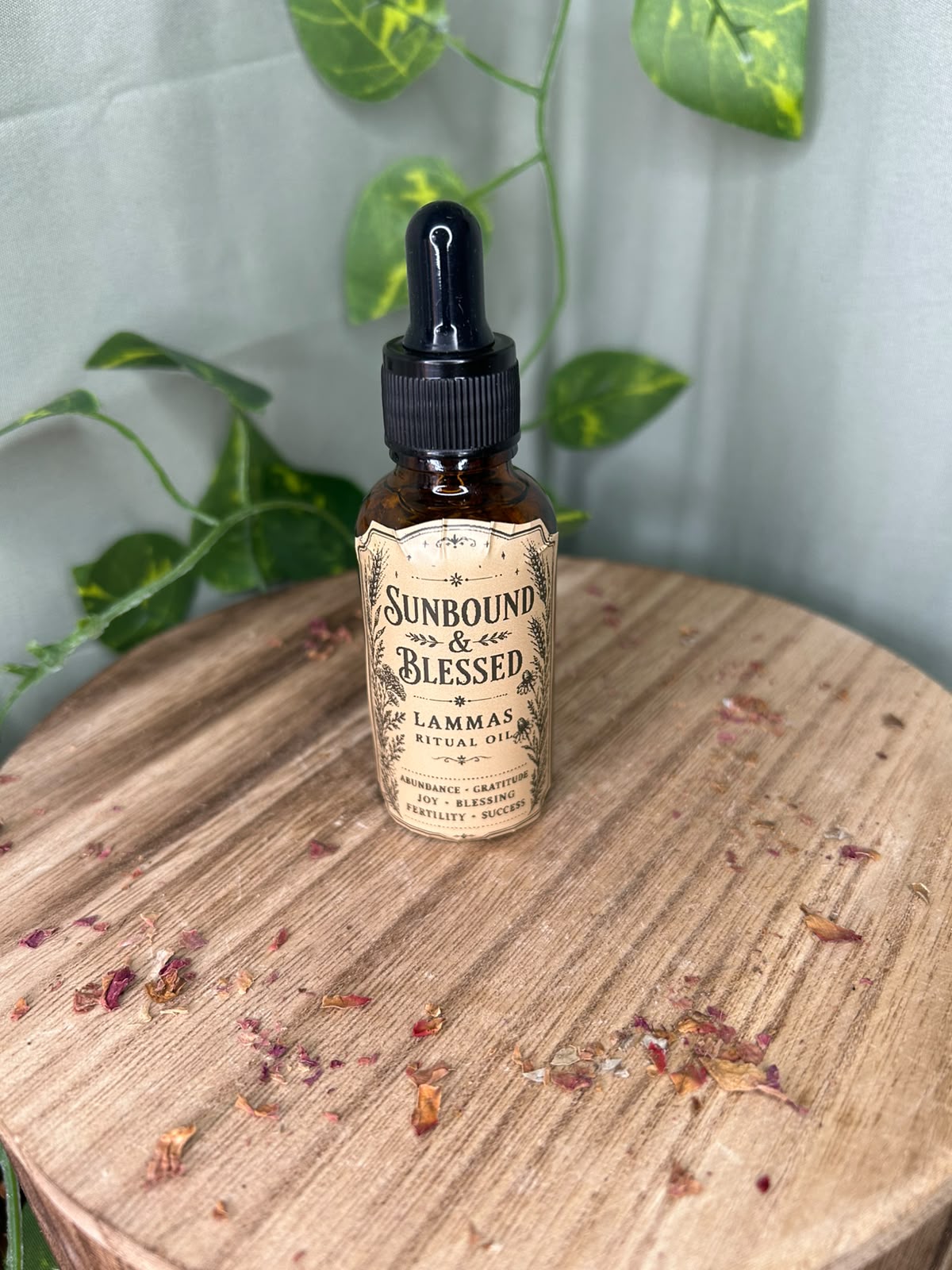Sunbound & Blessed - Lammas Ritual Oil