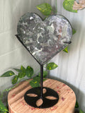 Diopside Heart Carving