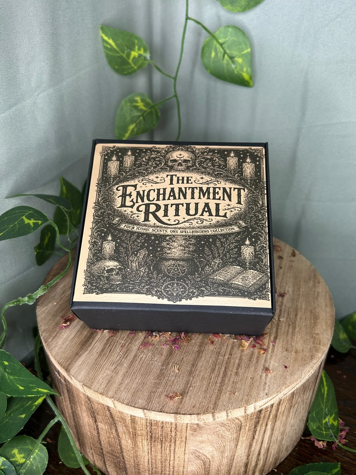 The Enchantment Ritual – Luxury Perfume Skull Wax Melt Box