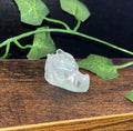 Green Fluorite Dragon Carvings