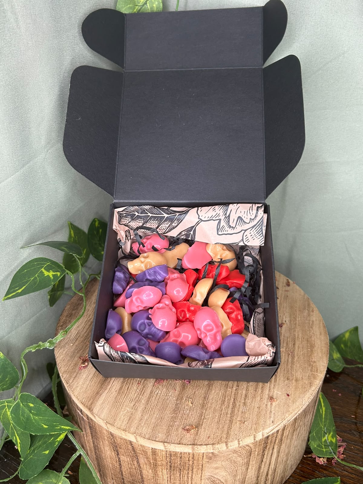 The Enchantment Ritual – Luxury Perfume Skull Wax Melt Box