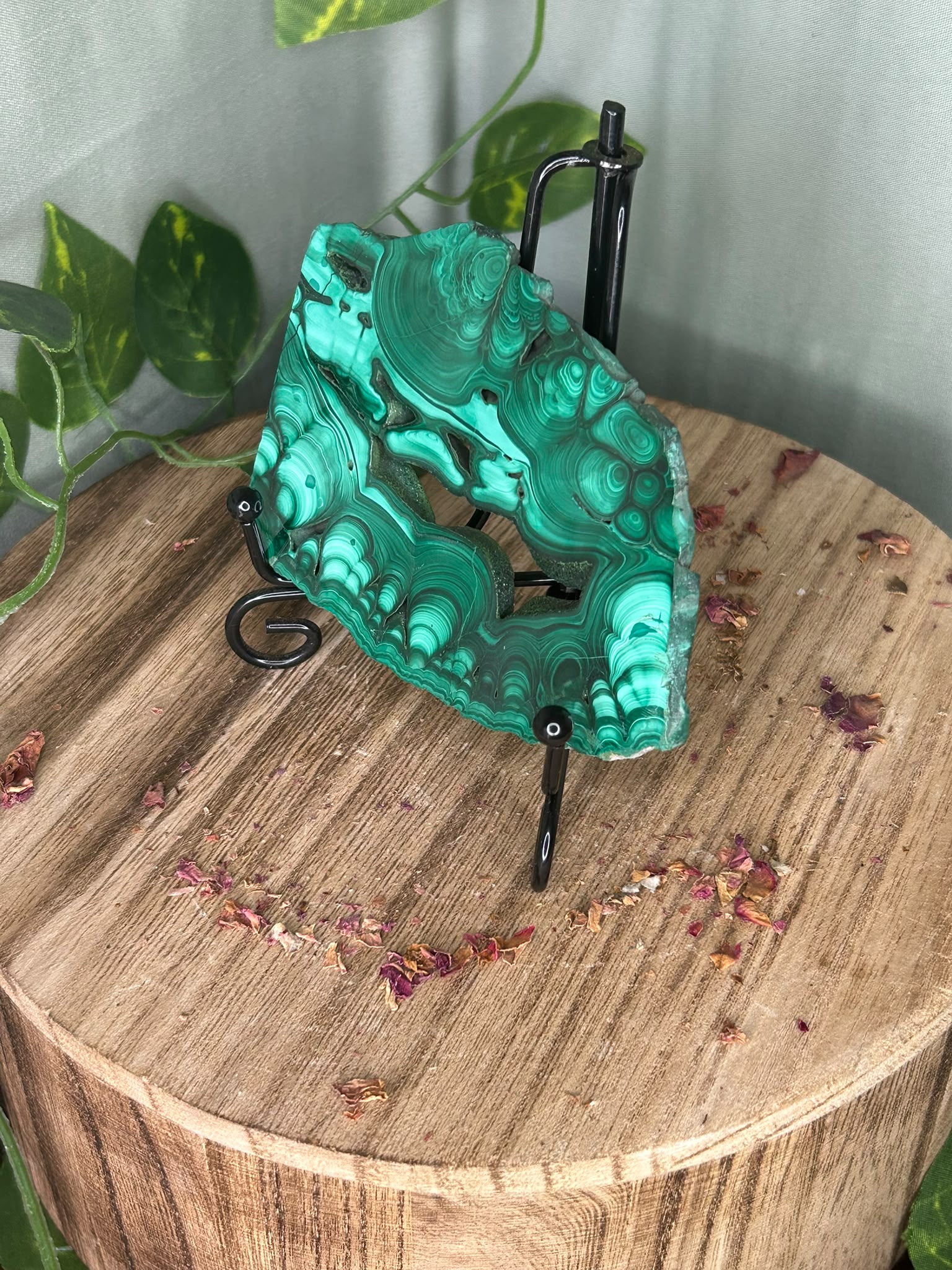 Malachite Slice