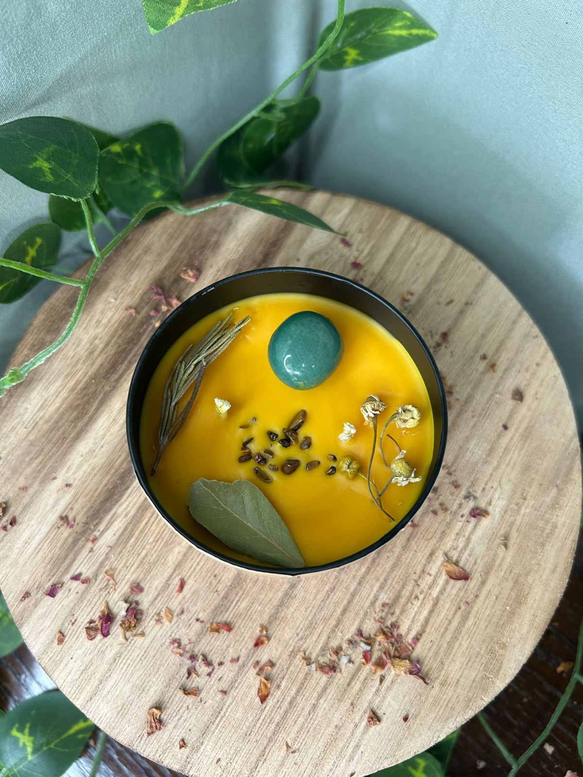 Lammas Harvest Ritual Spell Candle