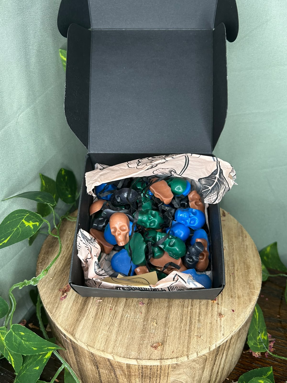 The Forbidden Ritual – Dark & Witchy Skull Wax Melt Box