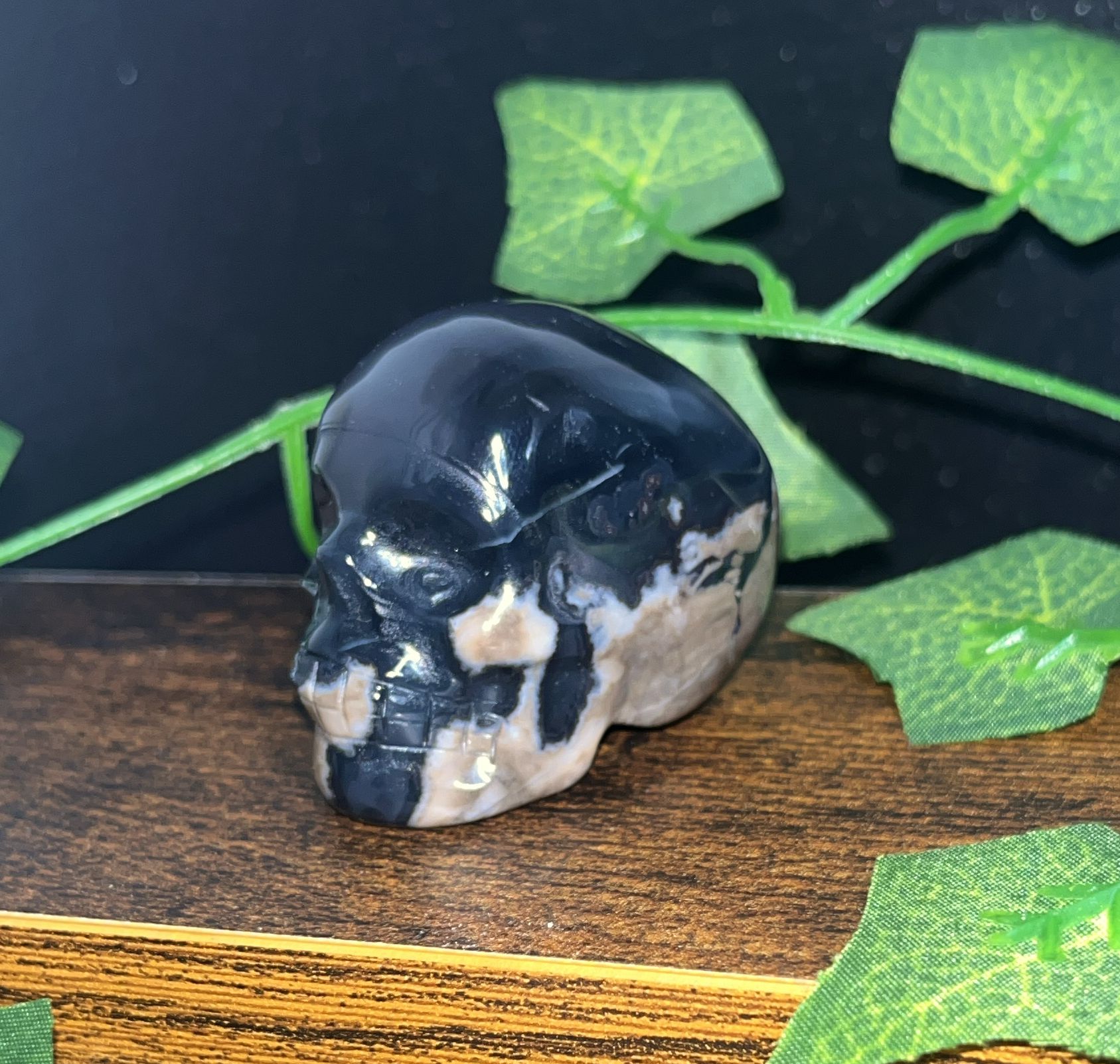 Volcano Agate Skulls - 3 Available