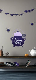 Hocus Pocus Cauldron Hanging Sign