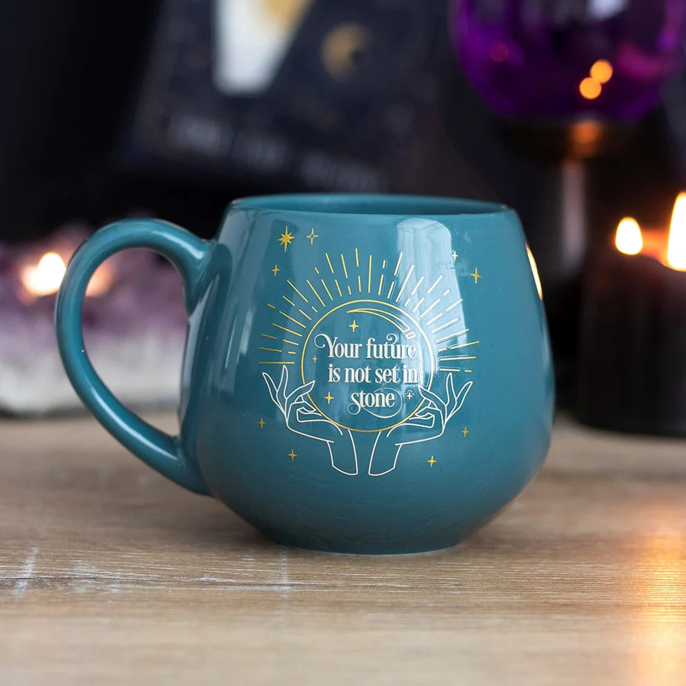 Green Colour Changing Fortune Teller Mug
