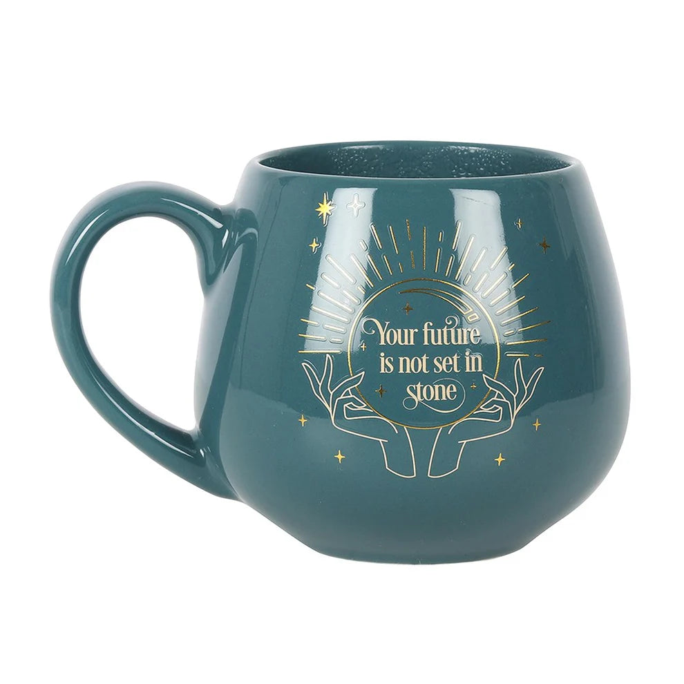 Green Colour Changing Fortune Teller Mug