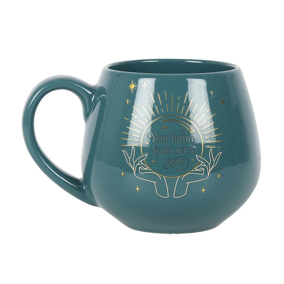 Green Colour Changing Fortune Teller Mug