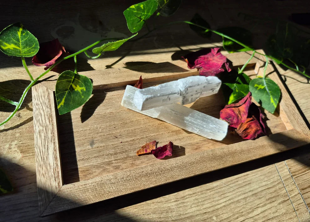 Raw Selenite Wand