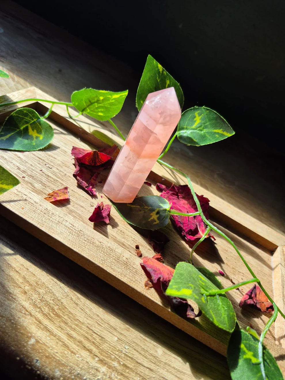 Rose Quartz Generator Point