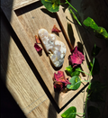 Flower Agate Cloud Carving