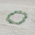 Green Aventurine Chip Bracelet