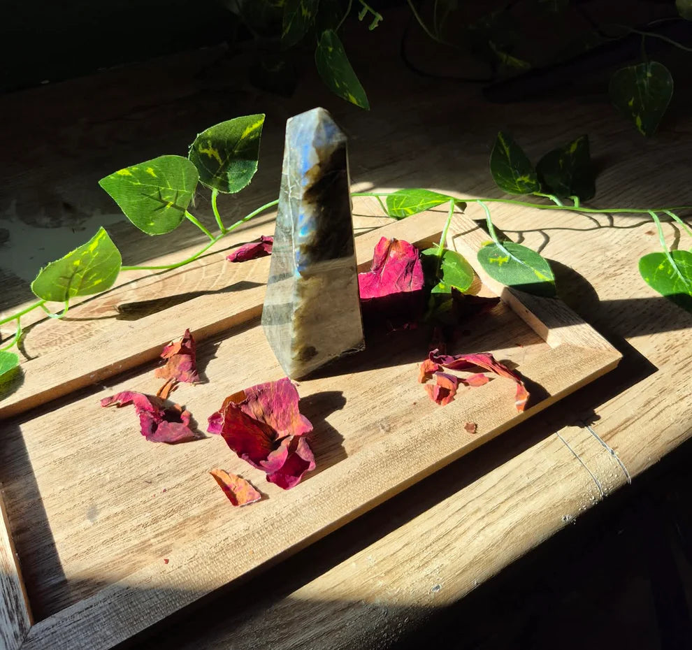 Labradorite Obelisk Tower