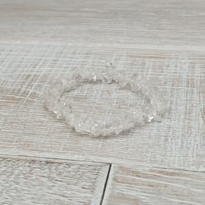 Clear Quartz Chip Bracelet
