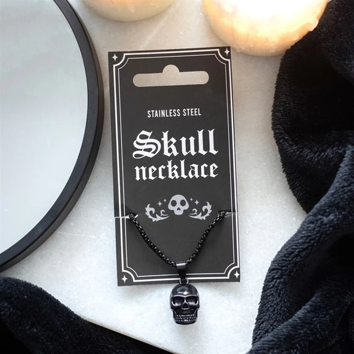 Stainless Steel Skull Necklace